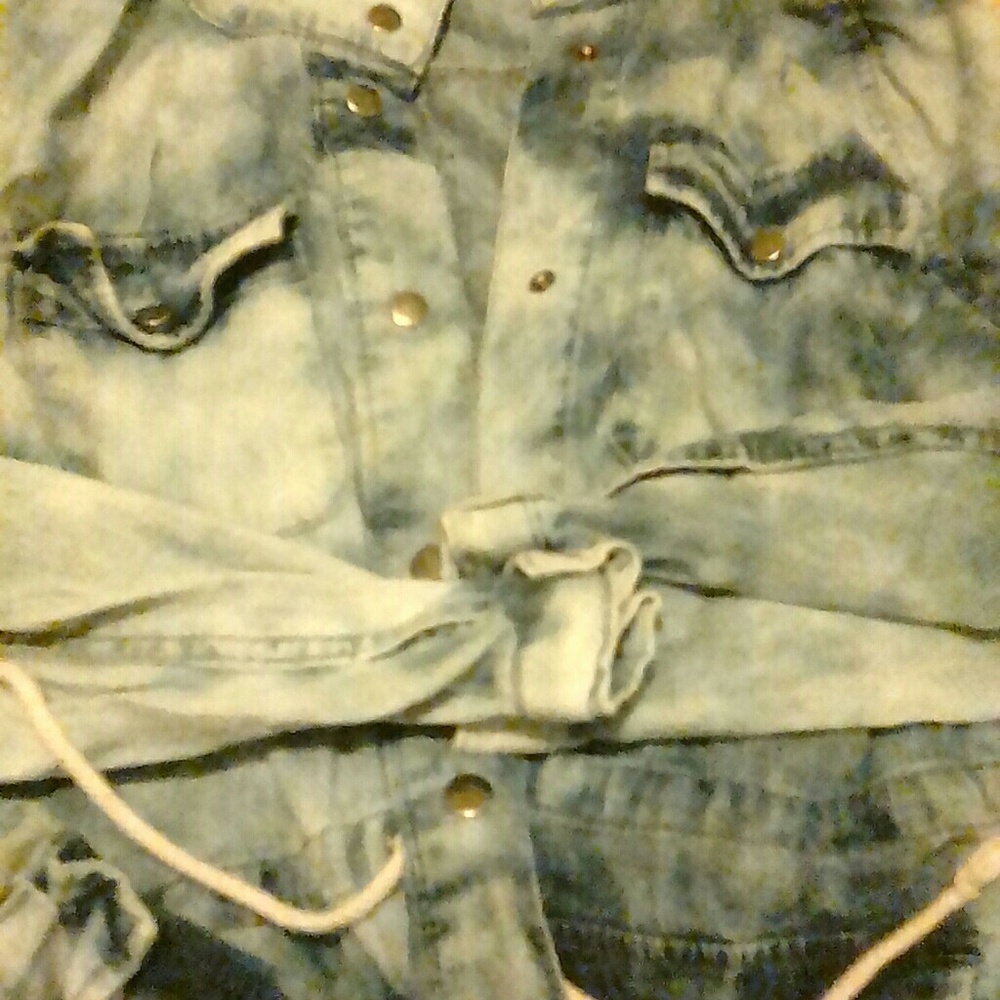 Summer, spring hooded jacket